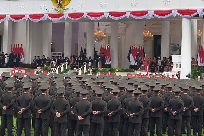 Prabowo Lantik 1.177 Perwira Muda TNI-Polri, Empat Lulusan Terbaik Raih Adhi Makayasa